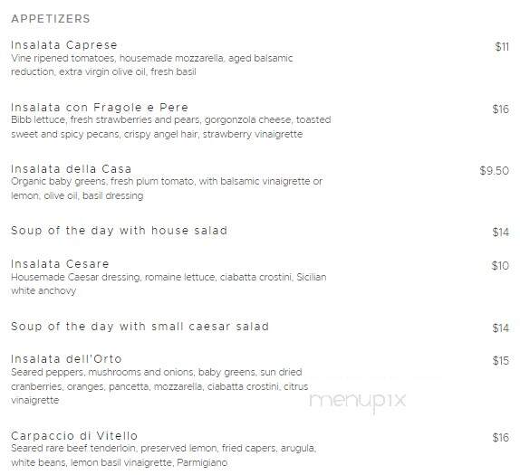 Joseph's Trattoria Bakery - Haverhill, MA menu_pic