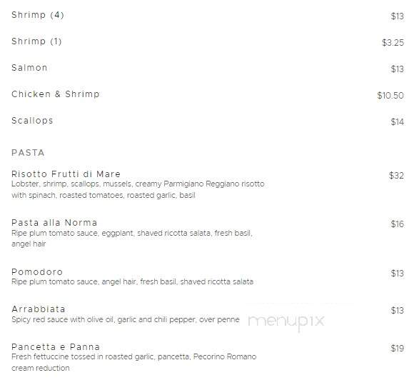 Joseph's Trattoria Bakery - Haverhill, MA menu_pic