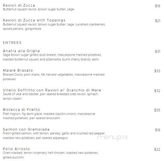 Joseph's Trattoria Bakery - Haverhill, MA menu_pic