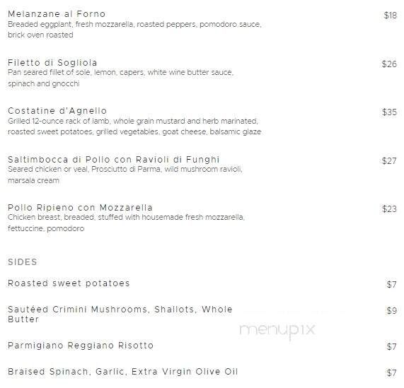 Joseph's Trattoria Bakery - Haverhill, MA menu_pic