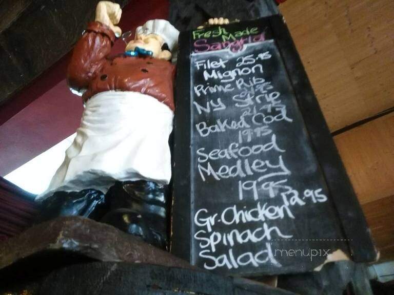 Pasqualino's Italian Restaurant - Bryson City, NC menu_pic