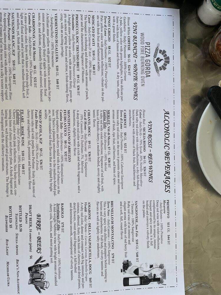 Pizza Gorda - Punta Gorda, FL menu_pic
