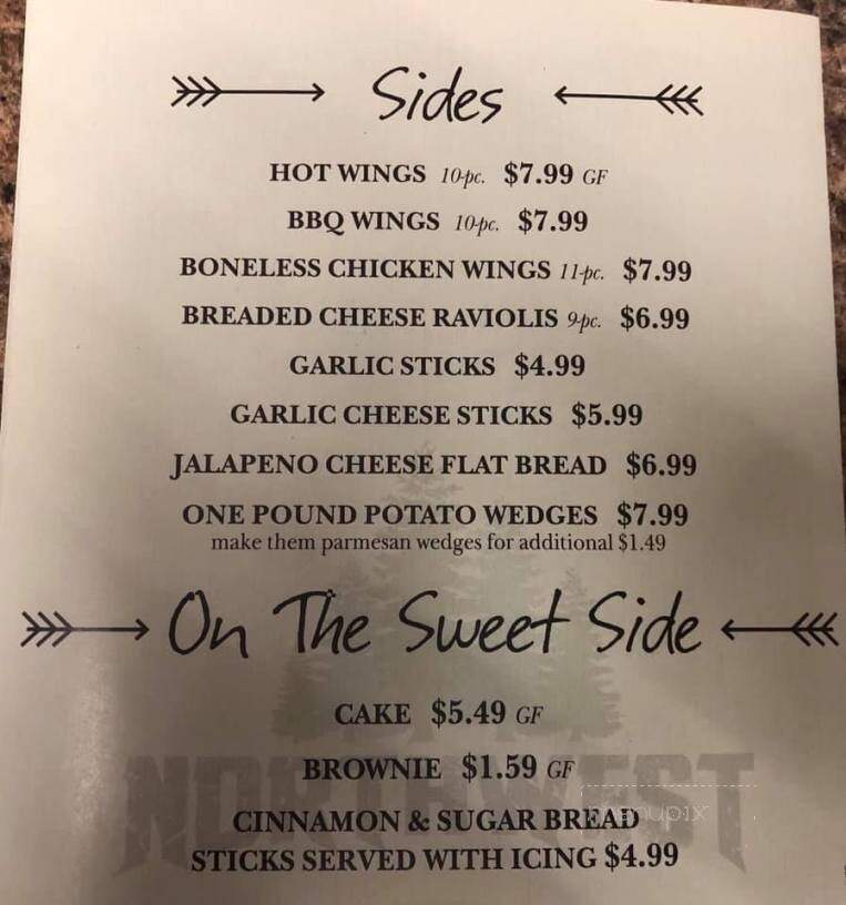 Northwest Pizza Company - Hayden, ID menu_pic
