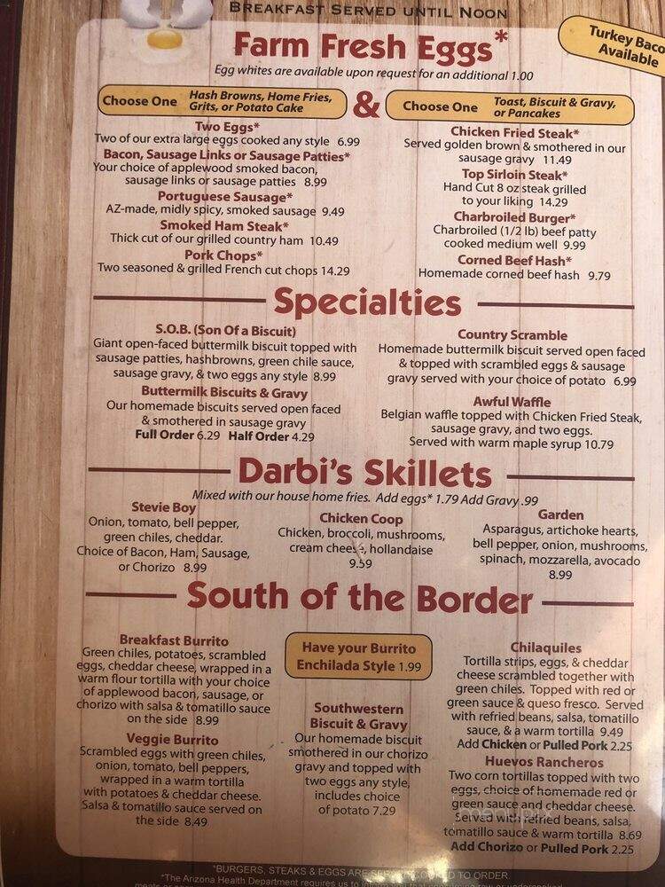 Darbi's Cafe - Pinetop, AZ