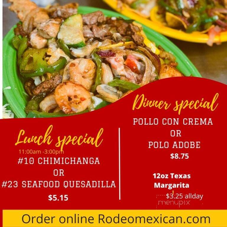 Rodeo Mexican Restaurant - Valdosta, GA