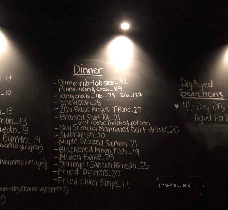 Black Rock Steakhouse - Springfield, VT menu_pic