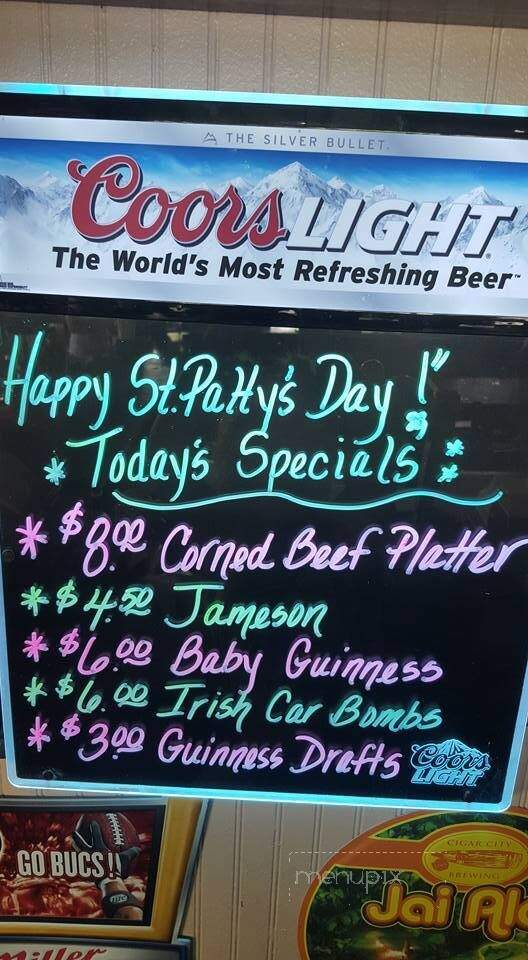 Skinnys Bar And Grill - Hudson, FL menu_pic