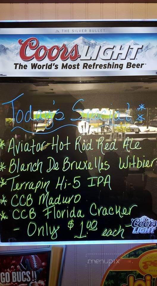 Skinnys Bar And Grill - Hudson, FL menu_pic
