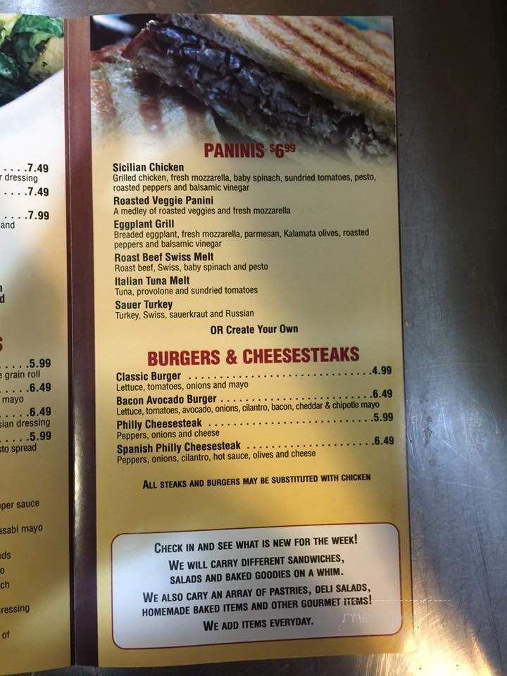 Bagel Pantry - Metuchen, NJ menu_pic
