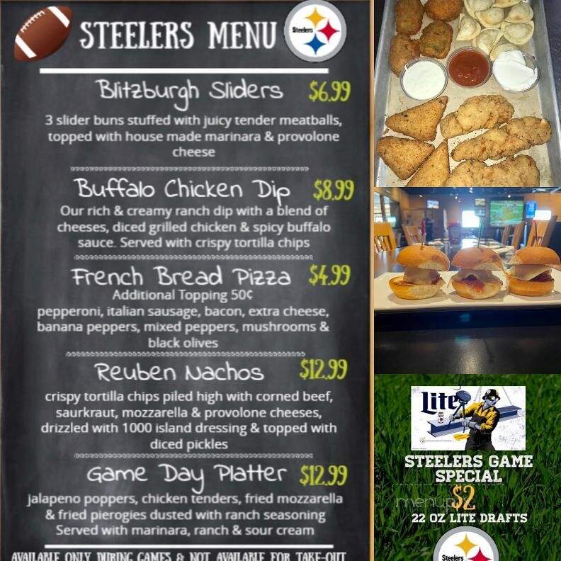 North Park Lounge Clubhouse - Gibsonia, PA menu_pic