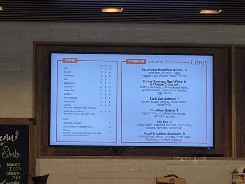 Hyatt Regency of IW-Citrus Marketplace & Cafe - Indian Wells, CA menu_pic