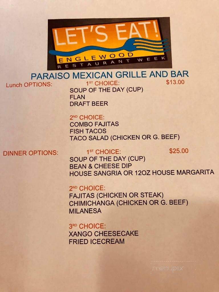 Paraiso Mexican Grille and Bar - Englewood, FL