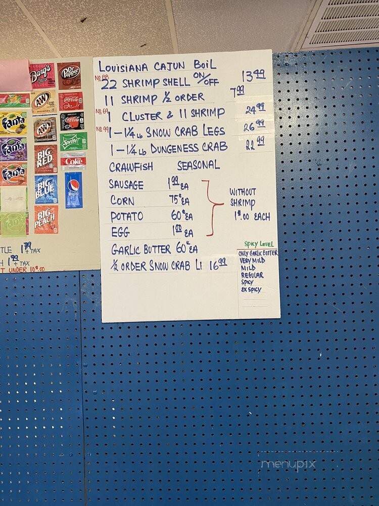JJ Seafood Market - Houston, TX menu_pic