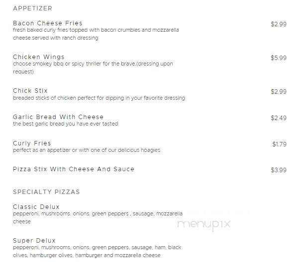 Dusty's Pizza Plus - Thomson, IL menu_pic