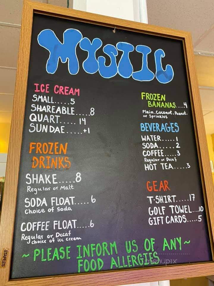 Mystic Ice Cream - Leesburg, FL menu_pic