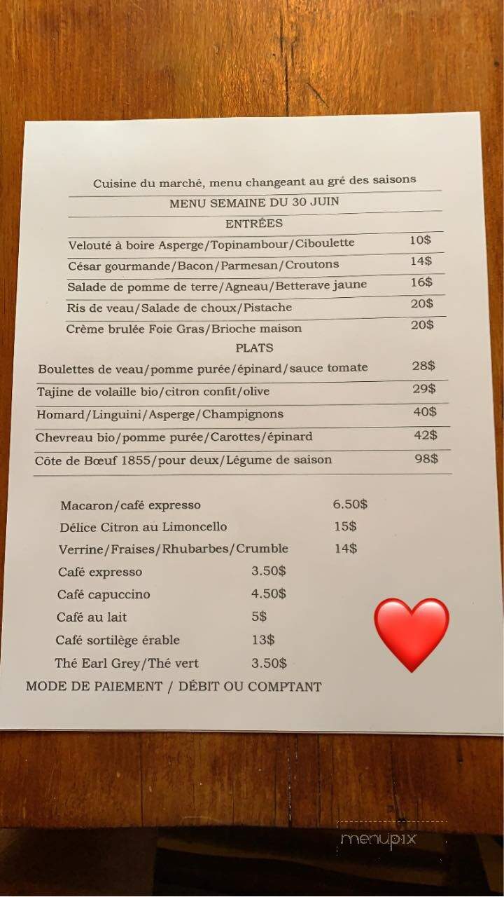 A L'Express Gourmand - Sainte-Adele, QC
