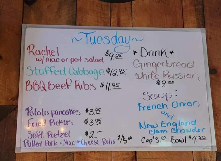 Red School House - Pleasant Mount, PA menu_pic