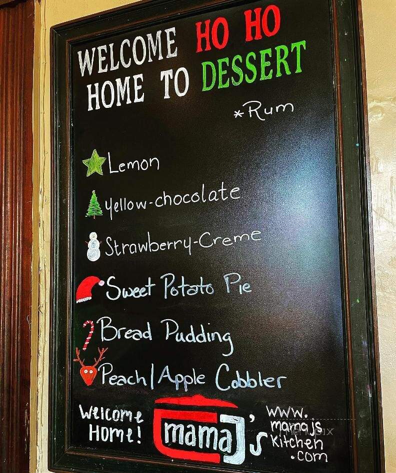 Mama J's Kitchen - Richmond, VA menu_pic