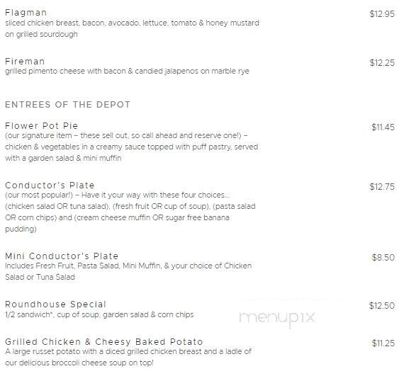 Teapot Depot - Highlands, TX menu_pic