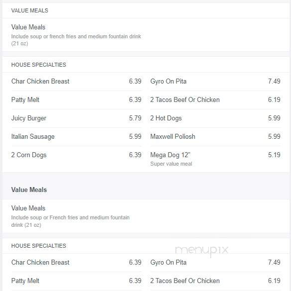 Johnny K's Patios Gyros Carry - Lansing, IL menu_pic