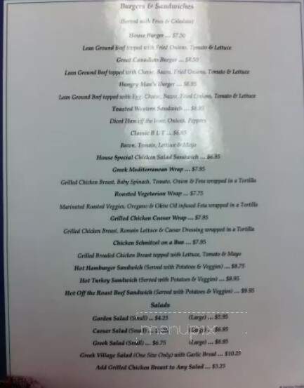 Dena's Home Cookin' - Niagara Falls, ON menu_pic