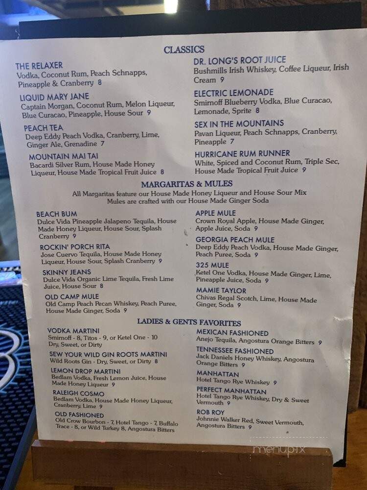The Flying Trout Restaurant - Blairsville, GA menu_pic