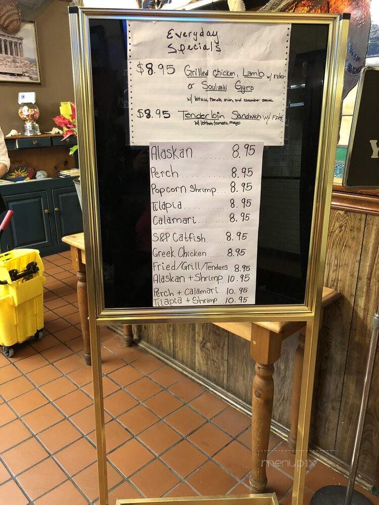 Captain Bill's Seafood & Steak - Greensboro, NC menu_pic
