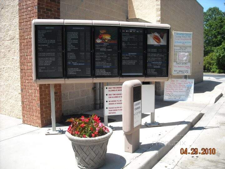 Whiteford's Drive-In - Clinton, SC menu_pic