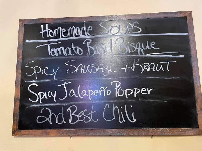 Baumgartner Cheese Store & Tavern - Monroe, WI menu_pic