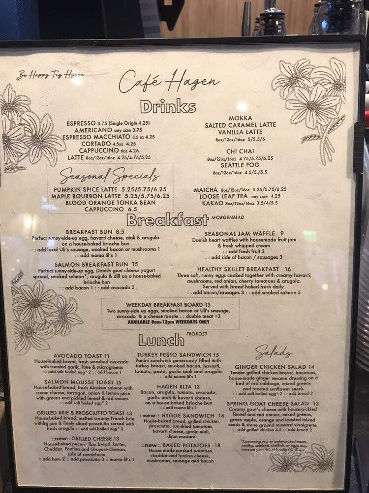 Cafe Hagen - Seattle, WA