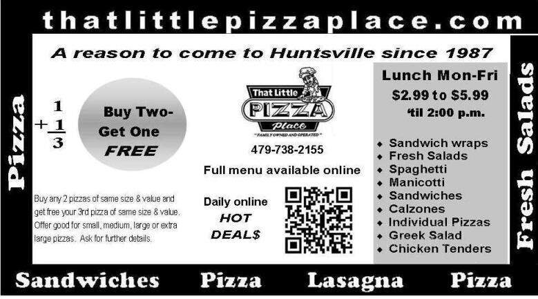 That Little Pizza Place - Huntsville, AR