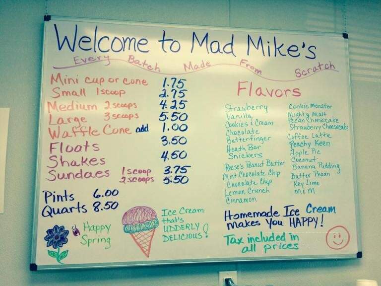 Mad Mike's Ice Cream - Pantego, TX