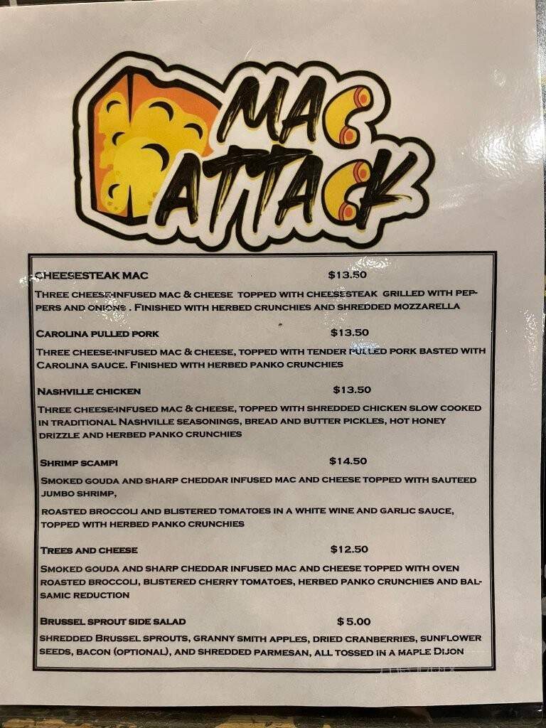 Appalachian Ale House - Pickens, SC menu_pic