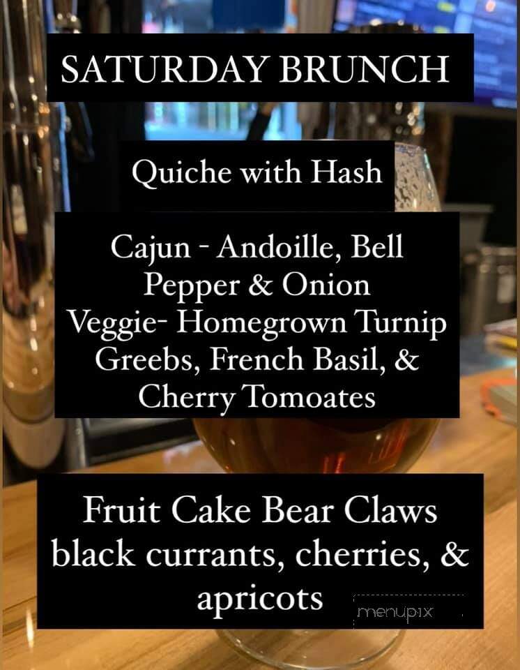 Appalachian Ale House - Pickens, SC menu_pic
