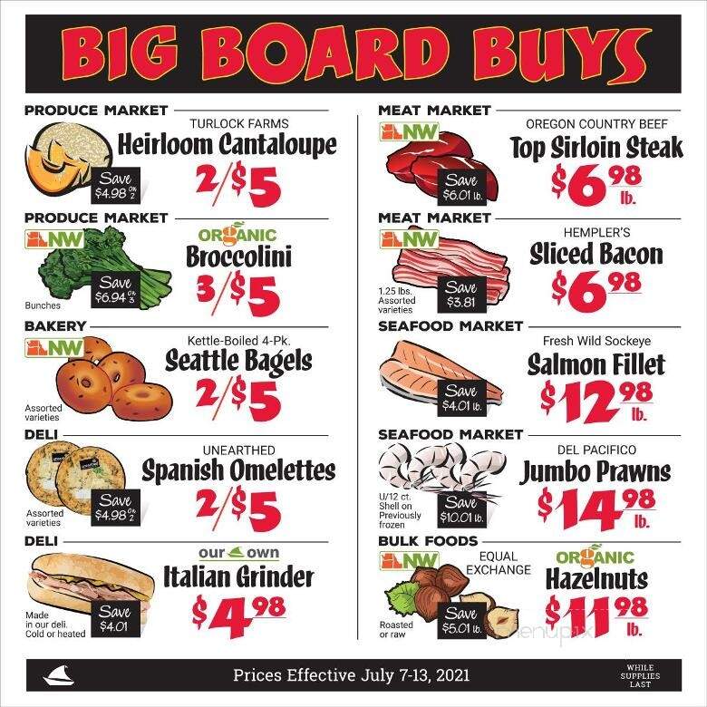 Central Market - Shoreline, WA menu_pic