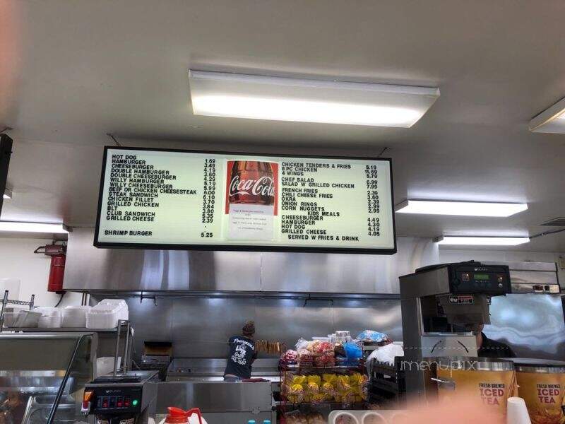 Poor Mans Restaurant - Washington, NC menu_pic
