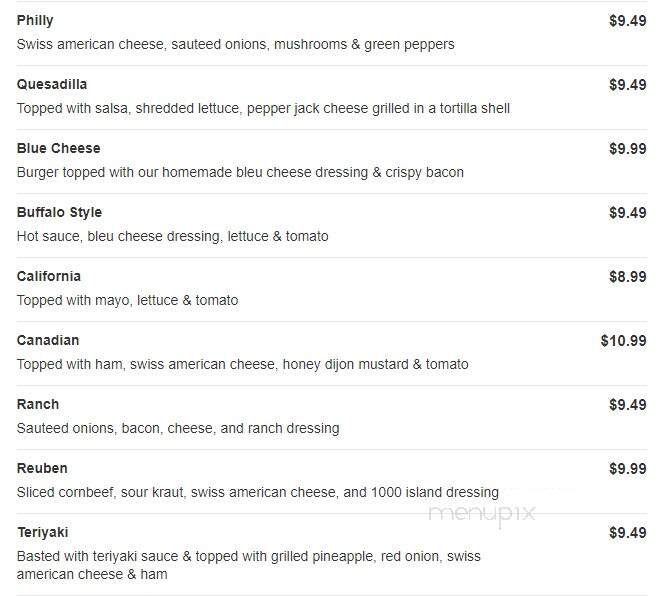 Fireside Lounge - Dennison, MN menu_pic
