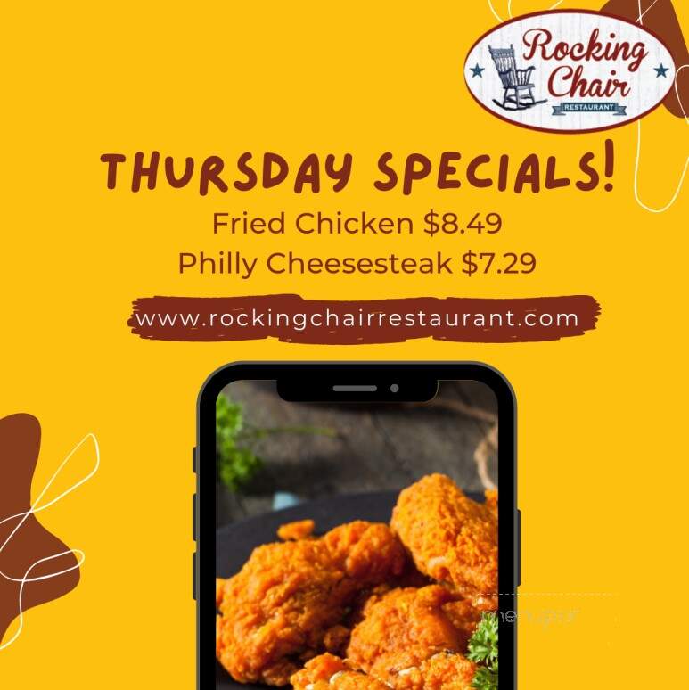 Rocking Chair Restaurant - Conway, MO menu_pic