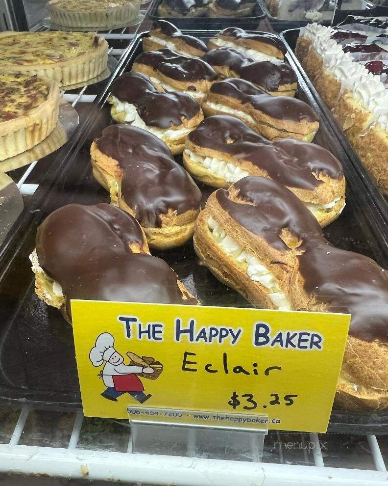The Happy Baker - Fredericton, NB menu_pic