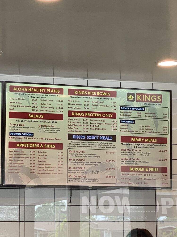 Hawaiian Boys BBQ - Sacramento, CA menu_pic