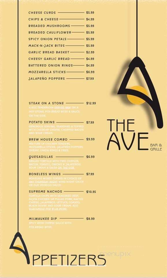 Avenue Grille & Bar - Marinette, WI