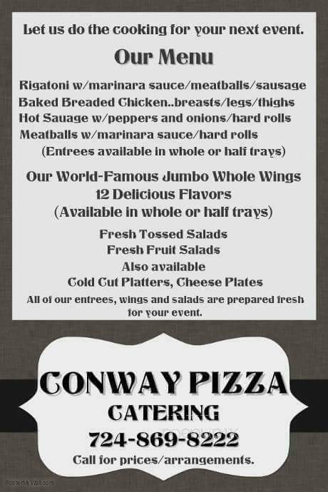 Conway Pizza - Conway, PA