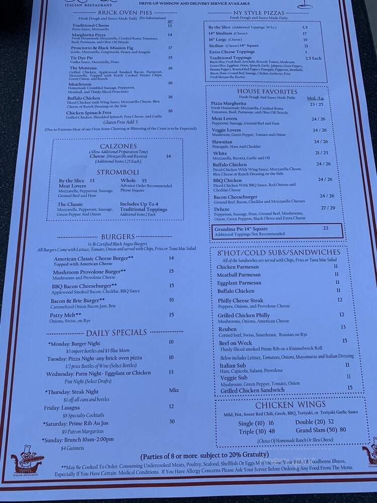John's Place - Matthews, NC menu_pic
