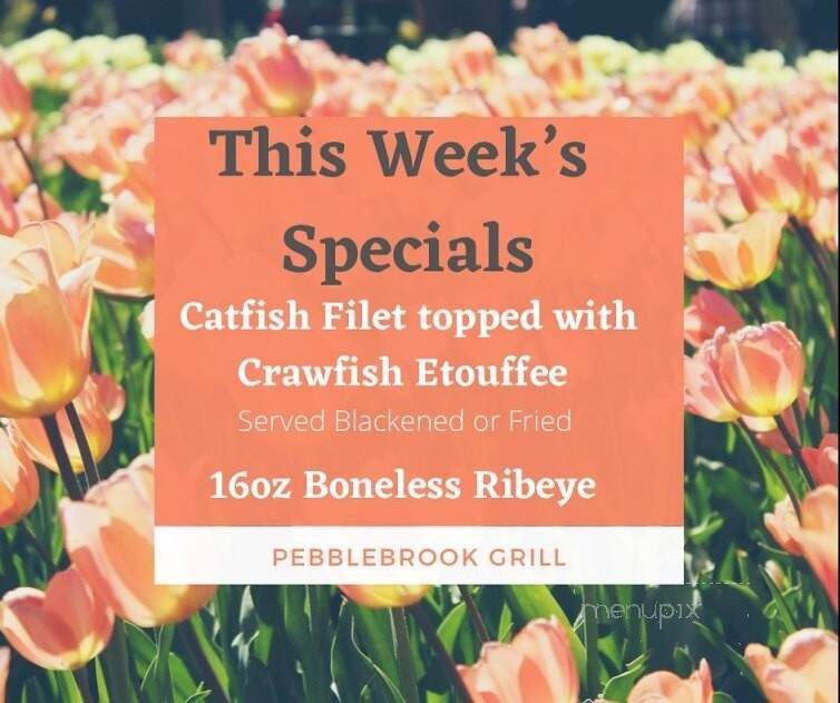 Pebblebrook Golf Grill - Woodbury, GA menu_pic