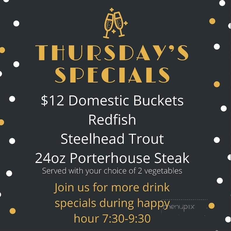 Pebblebrook Golf Grill - Woodbury, GA menu_pic