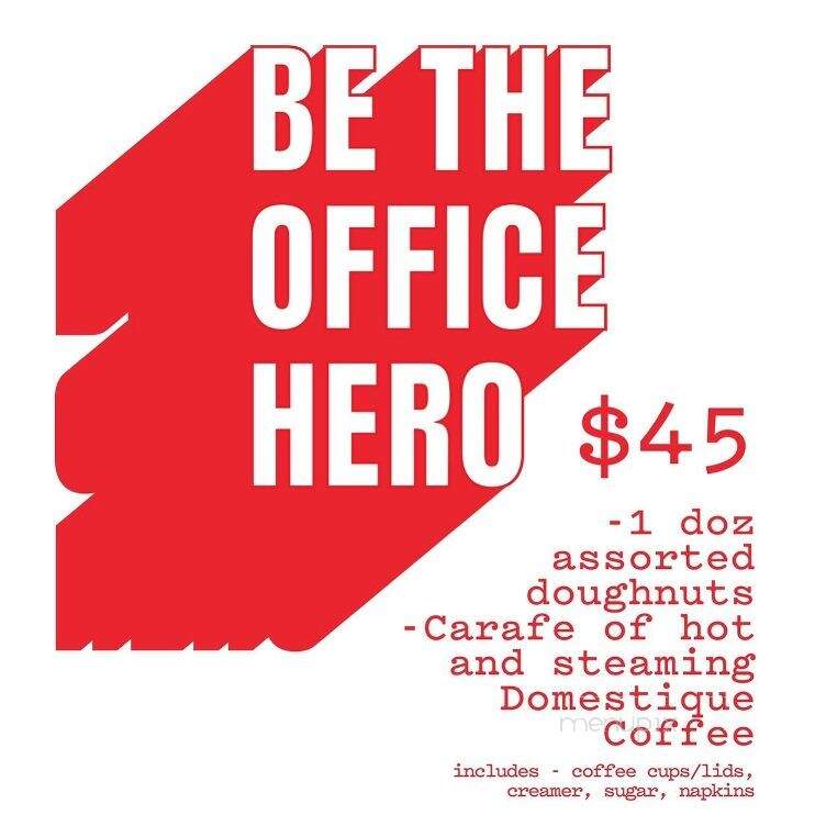 Hero Doughnuts - Homewood, AL menu_pic