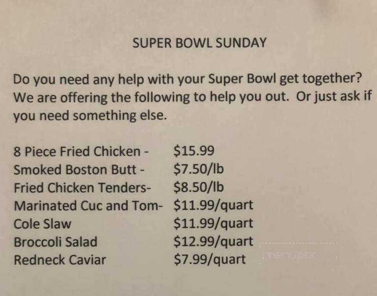 Sugar Kettle Cafe - Daphne, AL menu_pic