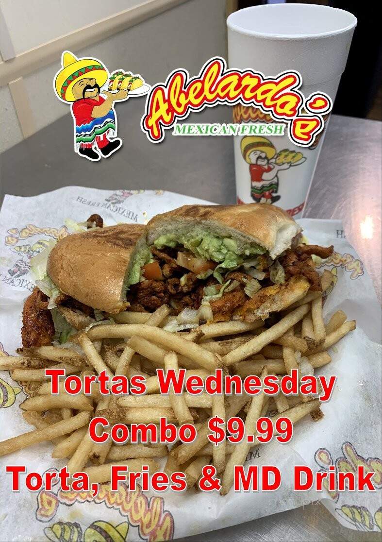 Abelardo's Mexican Fresh - Claycomo, MO menu_pic