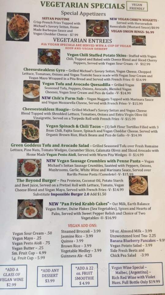 Colonial Diner Restaurant - Woodbury, NJ menu_pic