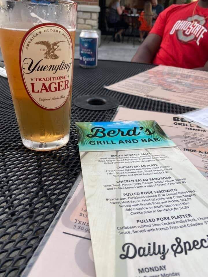 Berd's Grill & Bar - Fairfield, OH menu_pic